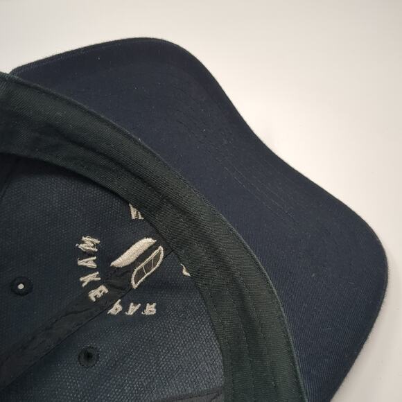 Make Par Not War Baseball Cap Black One Size Adjustable Embroidered Link Soul - Picture 8 of 9